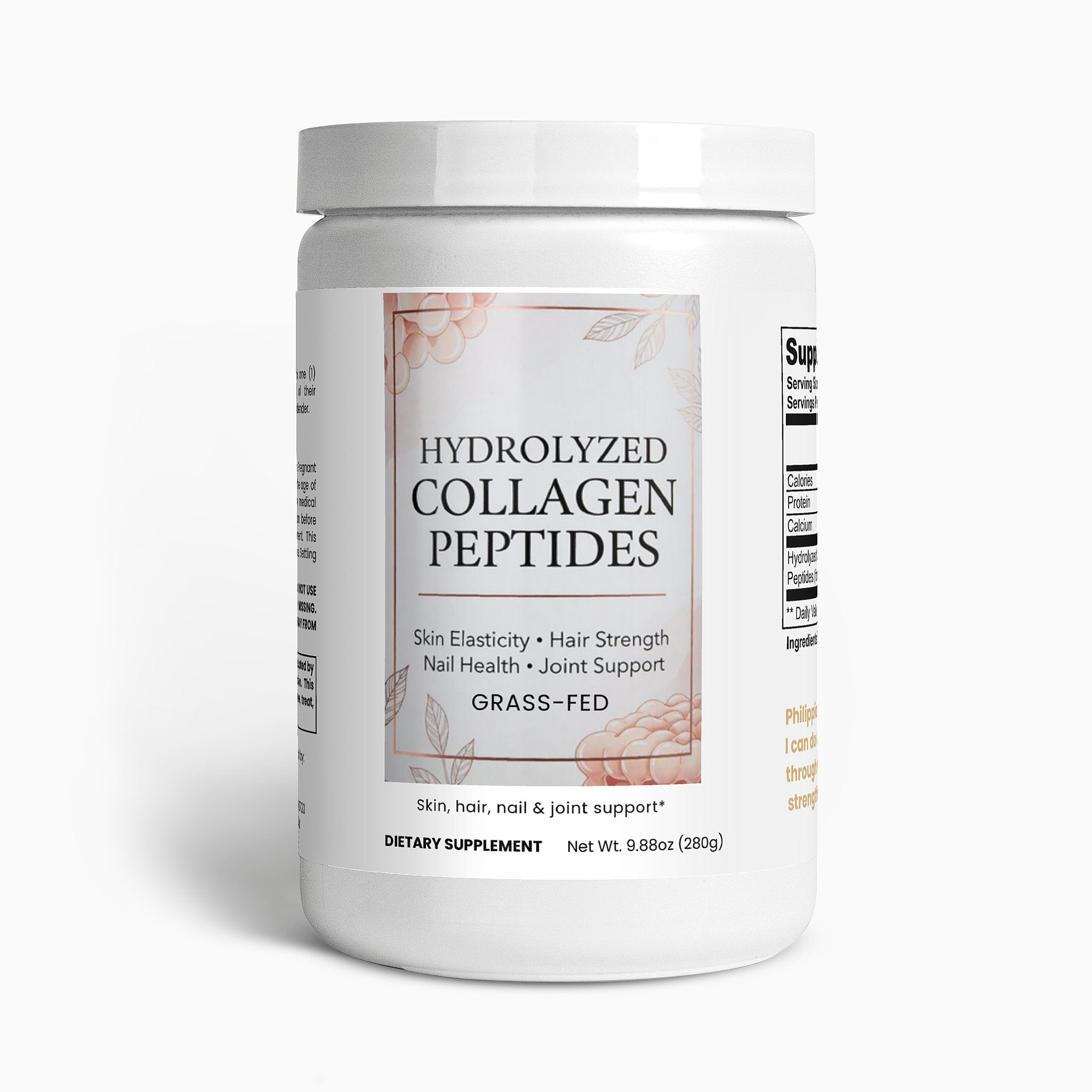 Grass-Fed Hydrolyzed Collagen Peptides