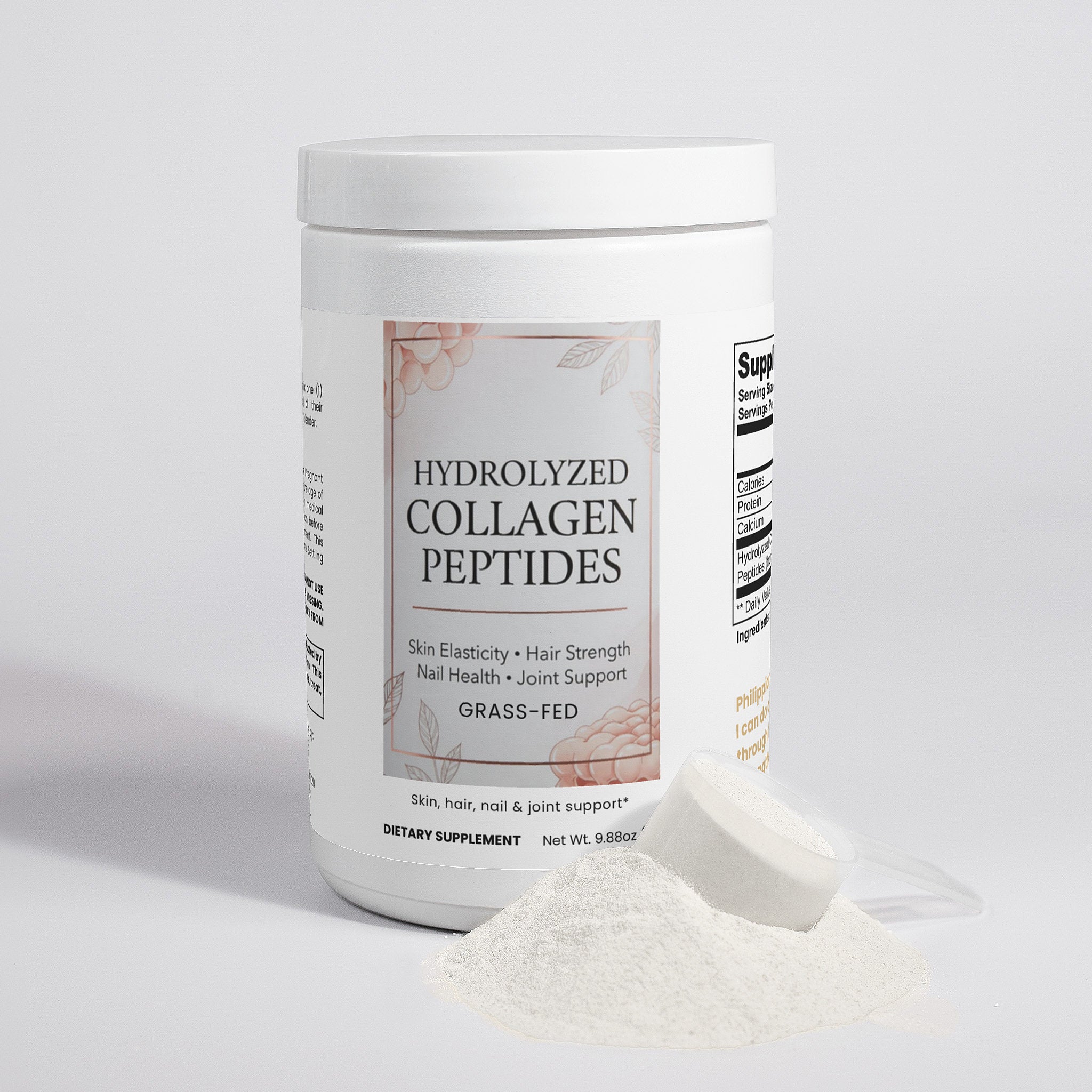 Grass-Fed Hydrolyzed Collagen Peptides