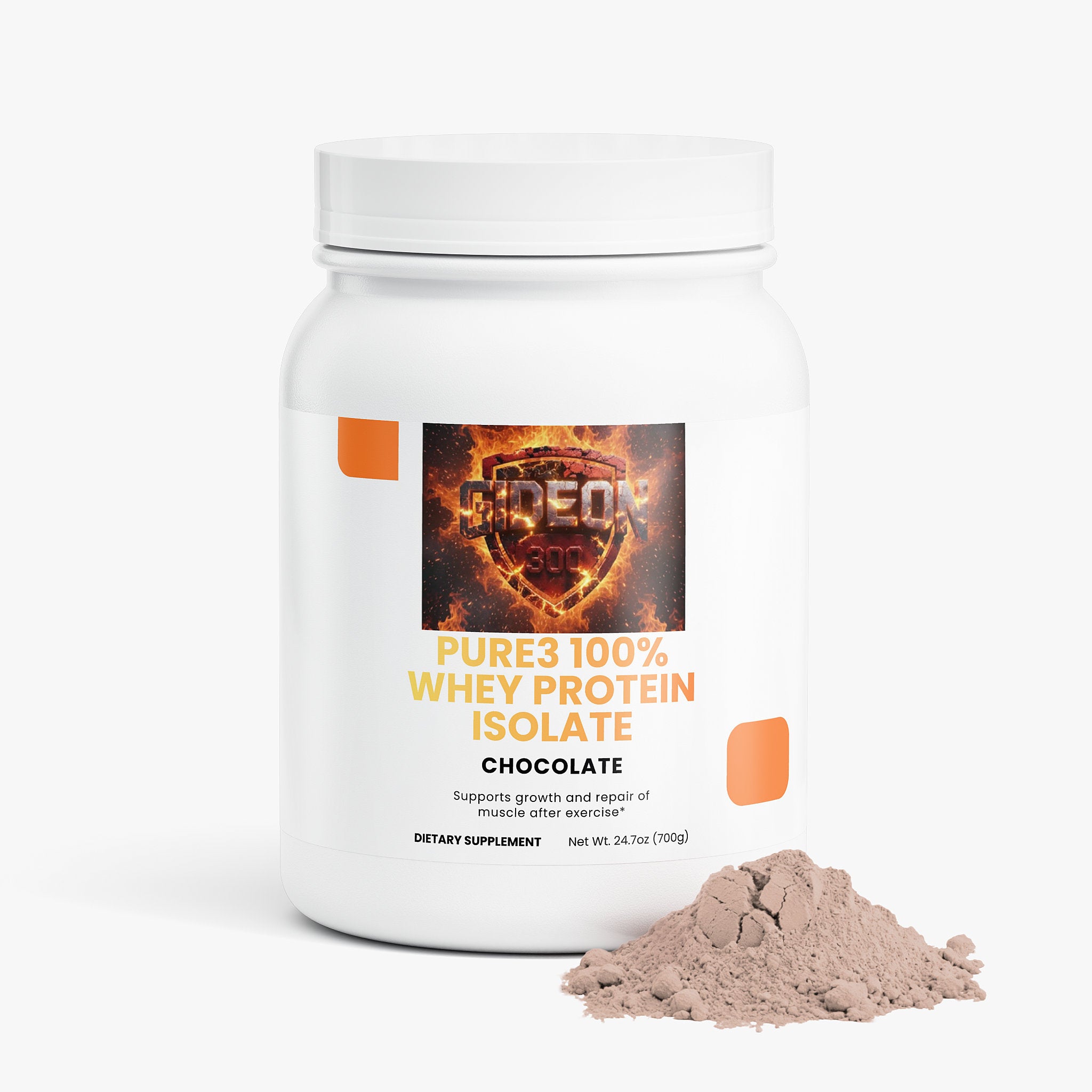 Pure3 100% Whey Protein Isolate (Chocolate)